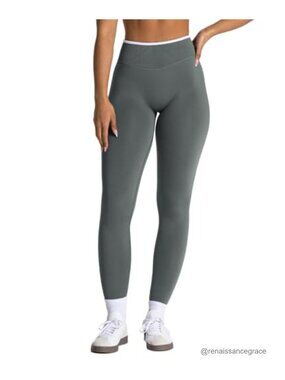 HAODIAN Butt Lifting Seamless Tummy Control Gym Leggings Yoga Pants